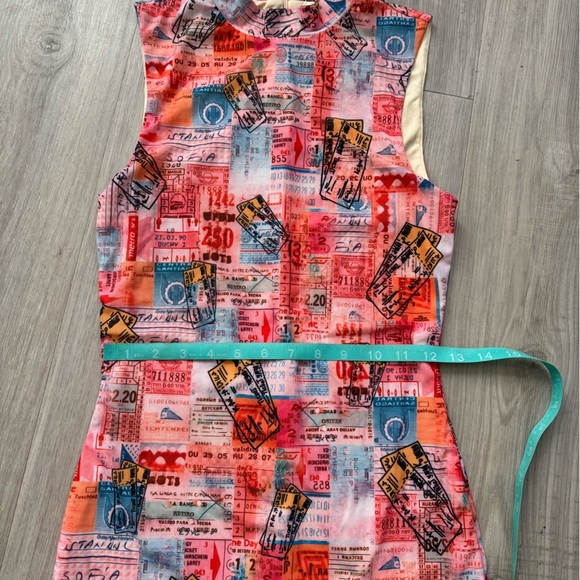 Superdown Achelle Mini Dress Pink Patchwork - Picture 9 of 11